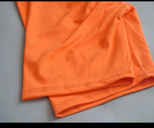 Load image into Gallery viewer, orange Bike Shorts Set
